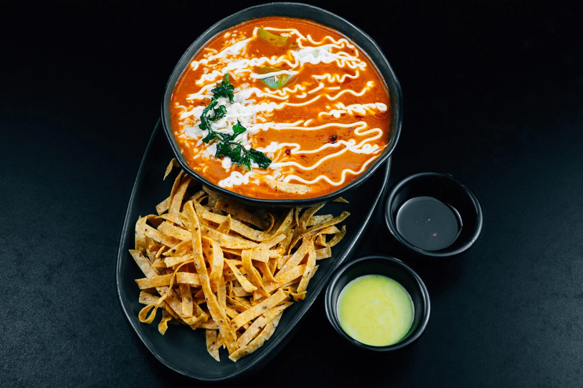 Sopa de Tortilla Azteca