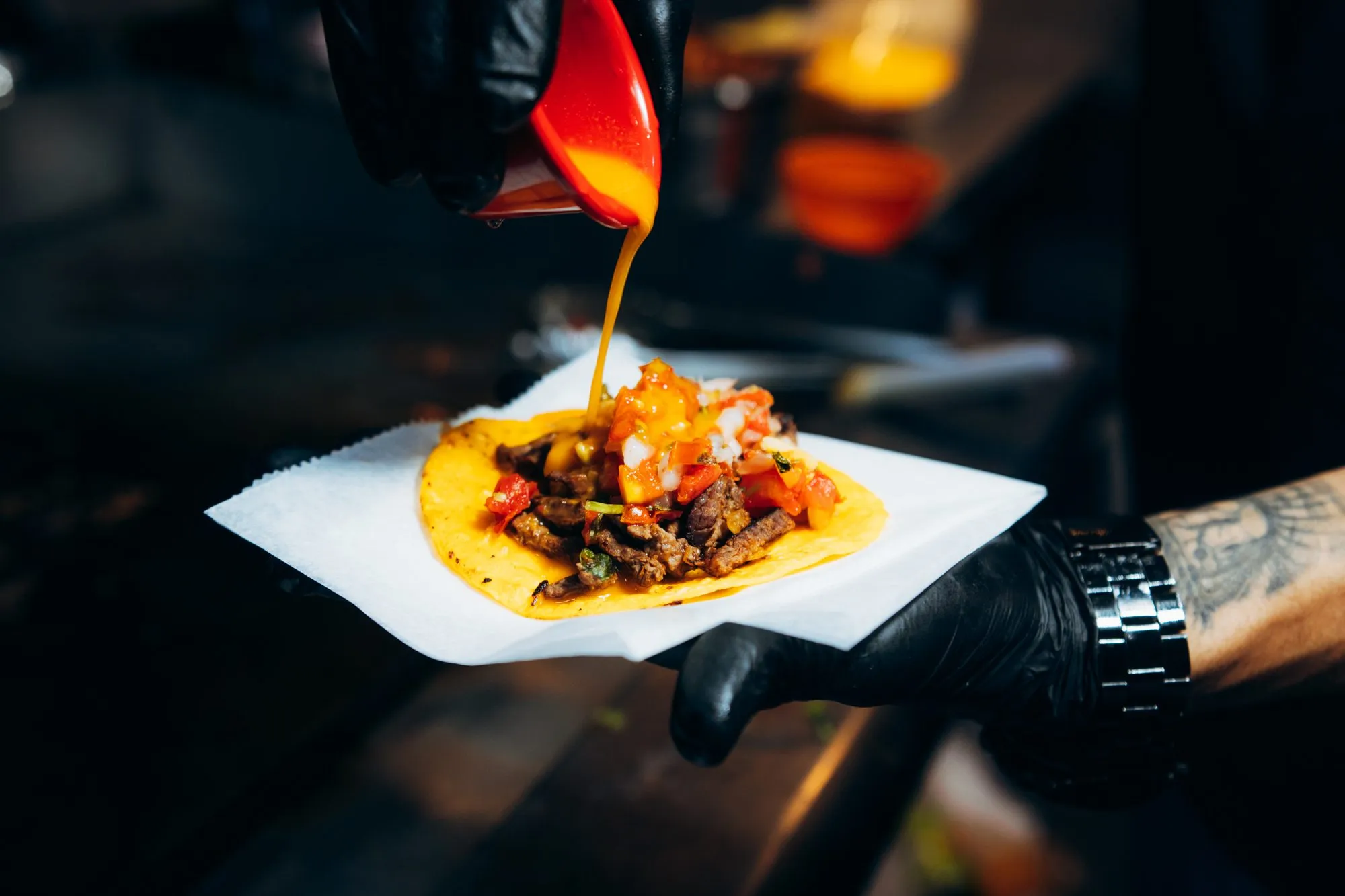 Tacos de Arrachera